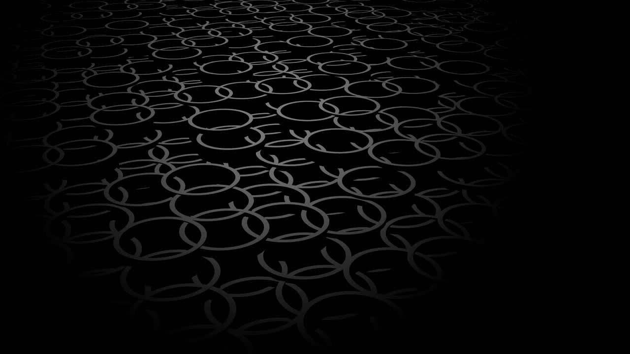 el fondo de los círculos