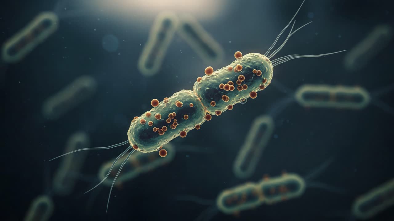 Microscopic Examination of Bacteria: Captivating Views of Microbial Life in a Dynamic Environment Under a High-Resolution Lens