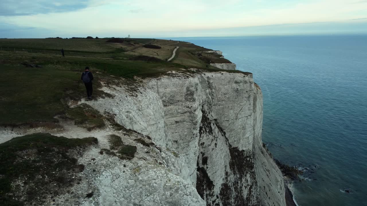 Scenic View of Cliffs by the Sea