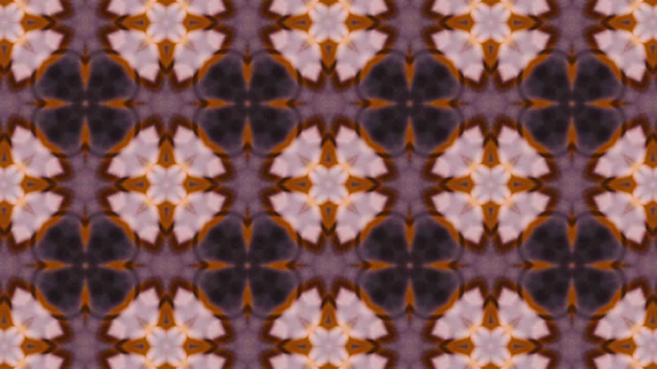 movimiento de fondo de kaleidoscopio abstractamente colorido