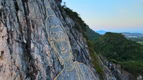 4K-Schwenk-Direkt-Zu-Buddhas-Augen