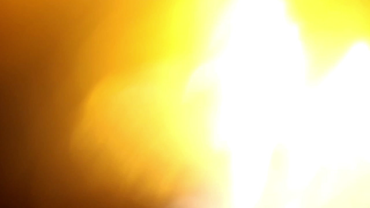 Abstract Warm Light Leaks and Lens Flares Overlay