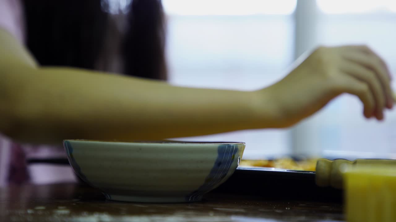 파인애플 타르트를 만드는 것