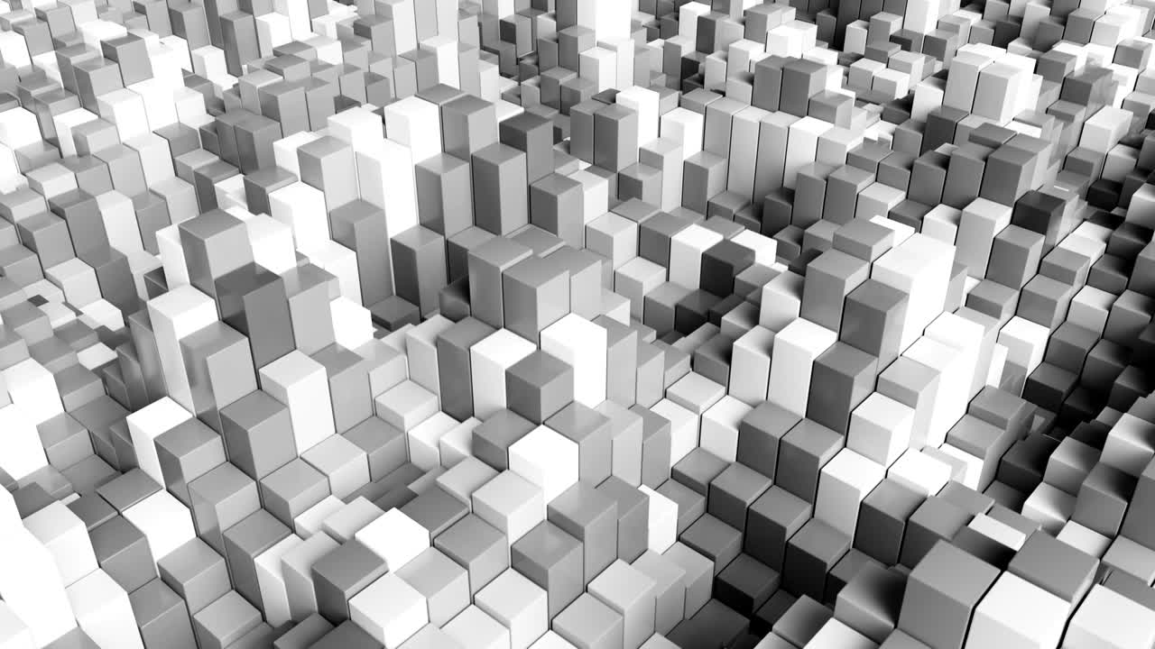 hermoso fondo de cubo abstracto.