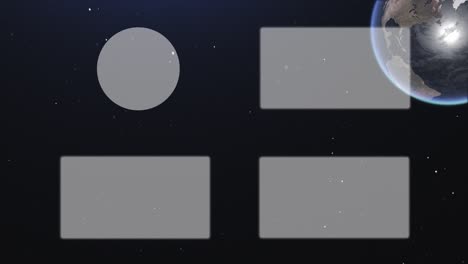 3dcg tarjeta de finalización pantalla de finalización gráficos de movimiento