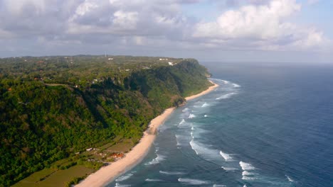 Birds-eye-view-of-the-majestic-cliffs-standing