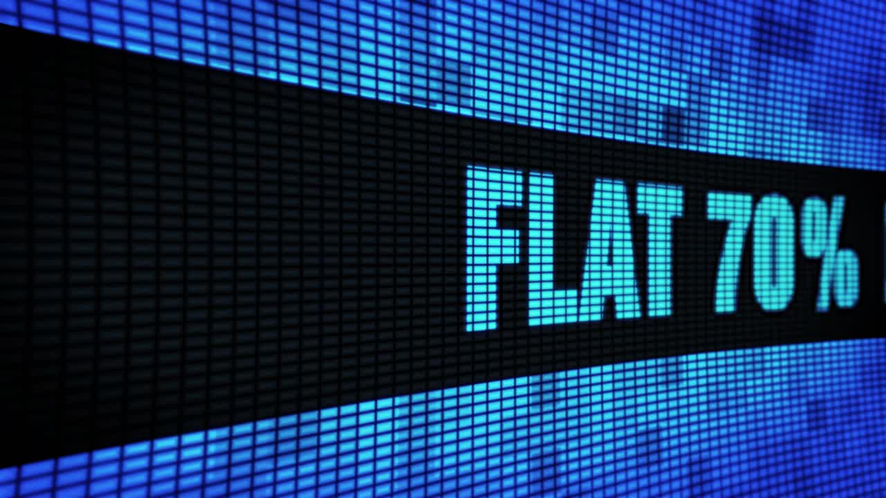 70% Off Sale on Digital Display