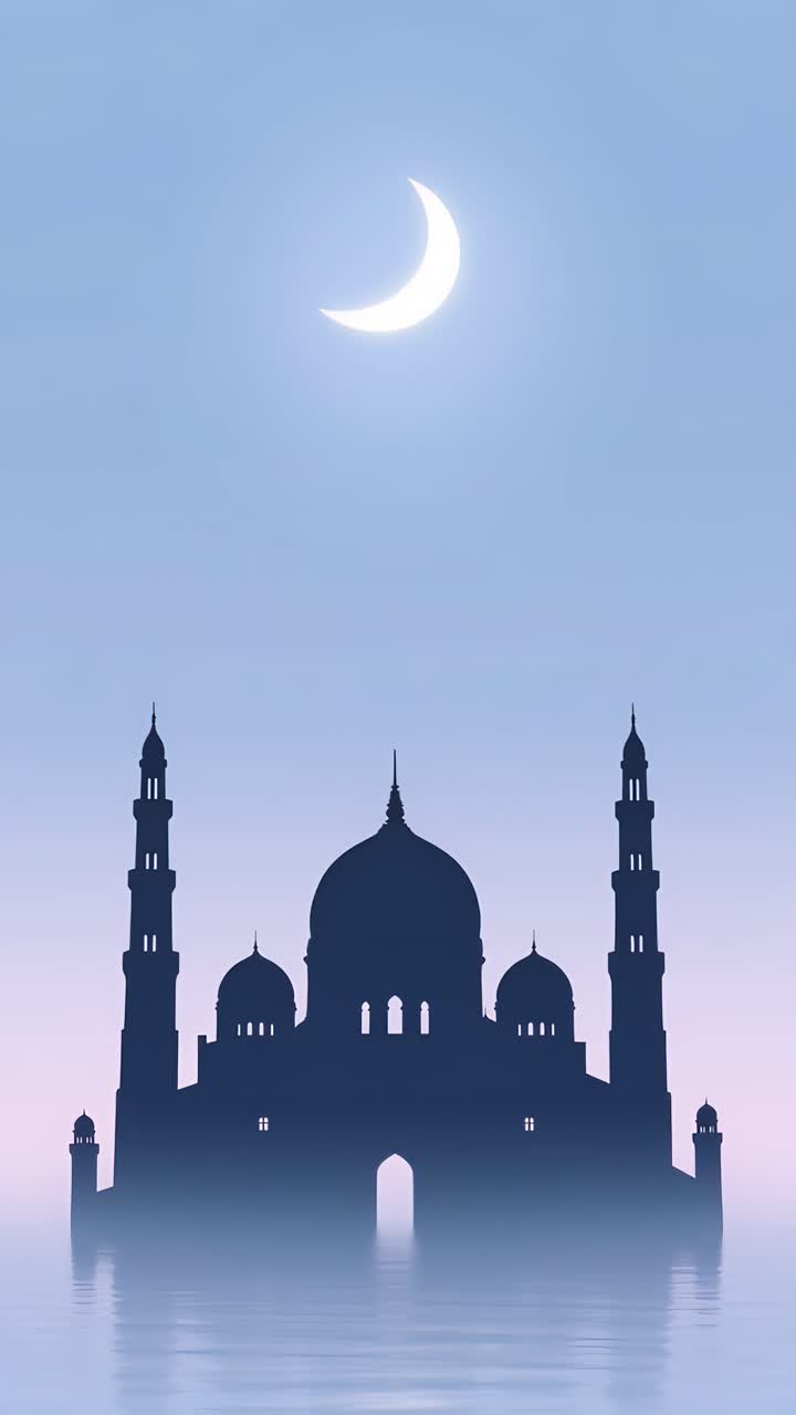 Eid al-Adha Moschea Sfondo islamico 4K