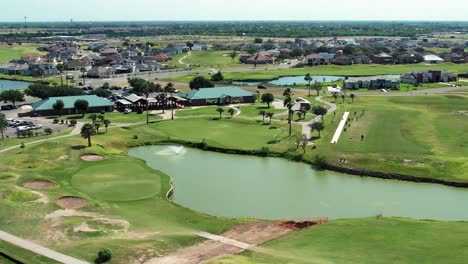 sunny day edinburg tx golf course, people playing golf, rio grande valley