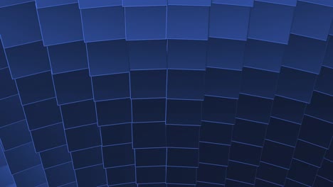 cubical perspective stretching out, coming closer to the camera and creating illusion hypnotic effect.