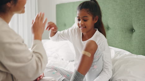 adhesive bandage, high five