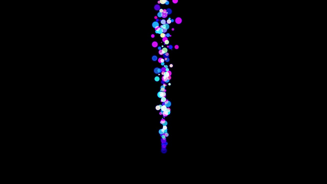 The video material which six shining short effects entered.