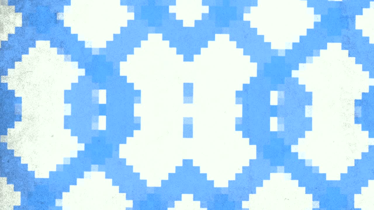 현대 추상적인 파란색과 색 대각선 사각형 패턴