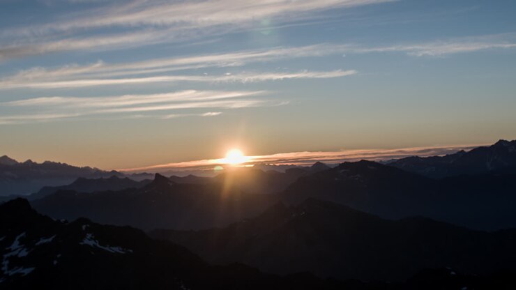 Amanecer en Mont Fort en 4K 11