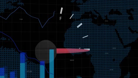 Animación-Del-Procesamiento-De-Datos-Sobre-El-Panel-Del-Automóvil