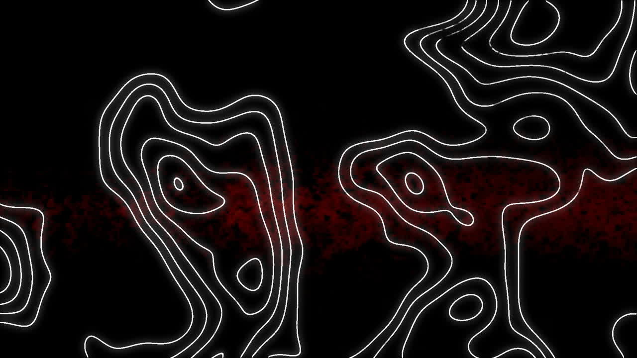 animación de la red de conexiones sobre un fondo oscuro