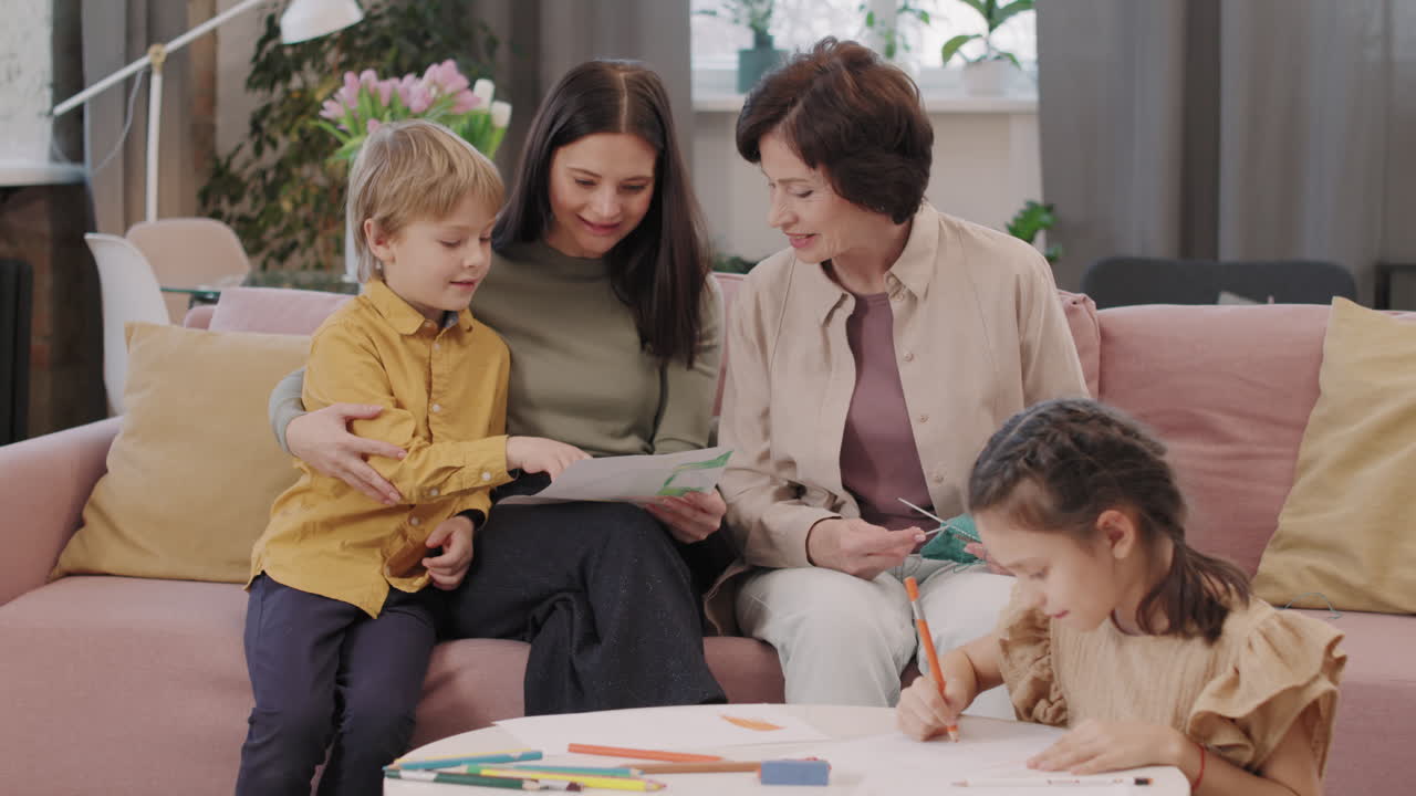 Family Spending Quality Time Together