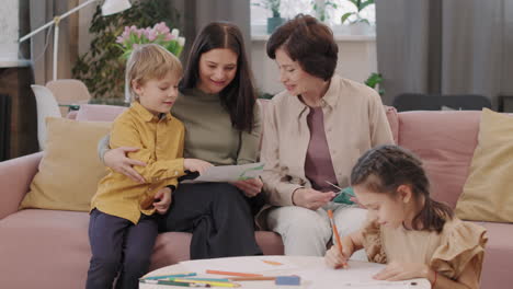 family spending quality time together