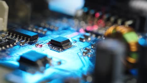 laser aided part repair process in a laptop computer, scanning electronic components with a laser