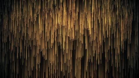 elegant gold cascading line light streak looping background