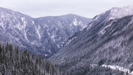 Snowy-Majesty:-Paulson-Bridge,-A-Link-Through-British-Columbia's-Winter