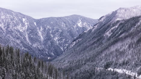 majestad nevada: puente de paulson, un enlace a través del invierno de la columbia británica