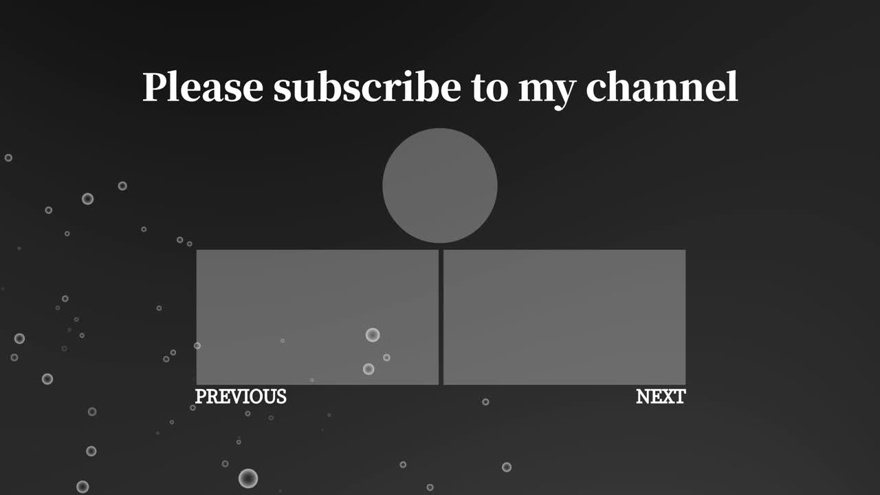 분류 거품 입자 끝 카드 모션 그래픽