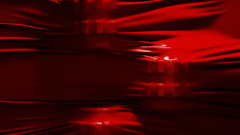 red color textile fabric seamless looping background moving slowly