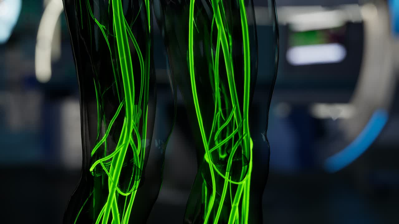 science anatomy scan of human Blood Vessels