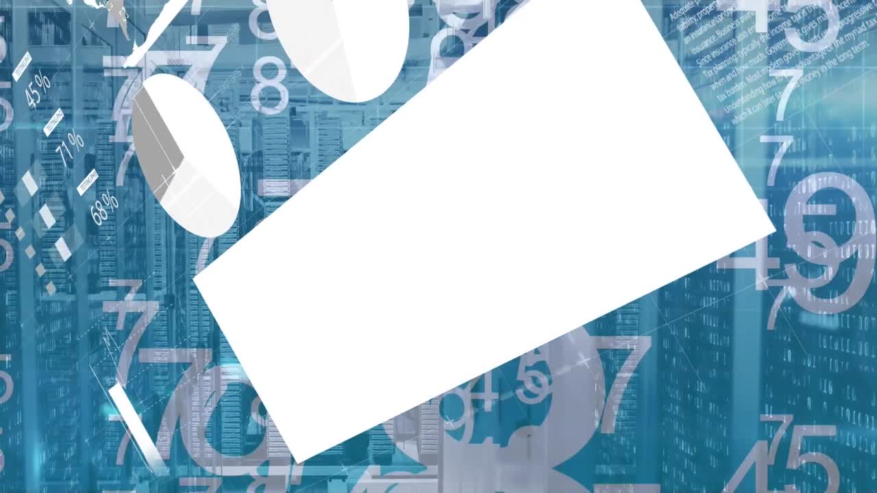 서버를 통해 다양한 데이터 처리의 애니메이션