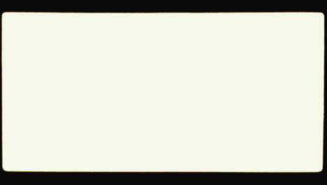 blank white frame