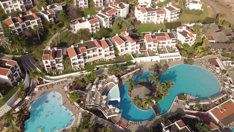 Luxus-Wohnviertel-Der-Insel-Fuerteventura,-Spanien,-Reiseziel