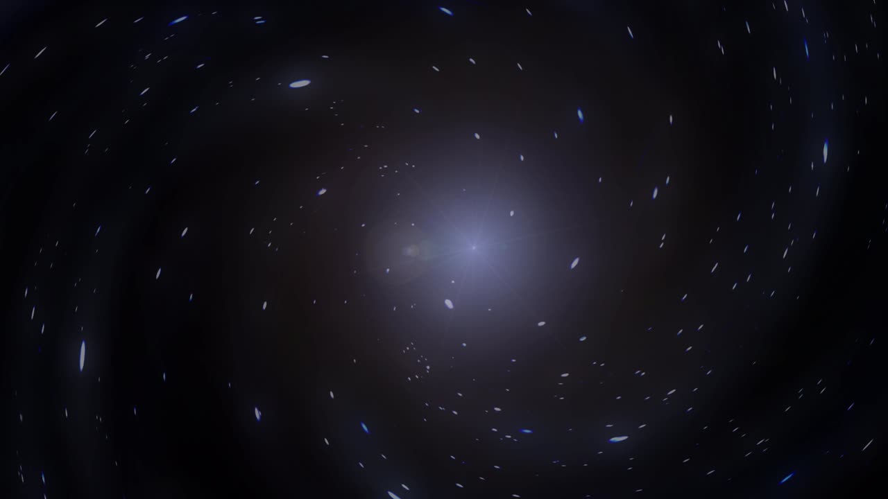 별과 우주 입자를 둘러싼 먼 별