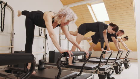 pilates reformer class for seniors and adults