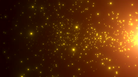 Motion-gold-particles-and-stars-in-galaxy-abstract-background-2