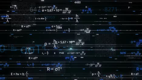 abstract mathematical equations