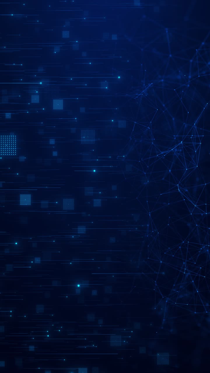 Digital block technology background cybersecurity digital information technology concept protection