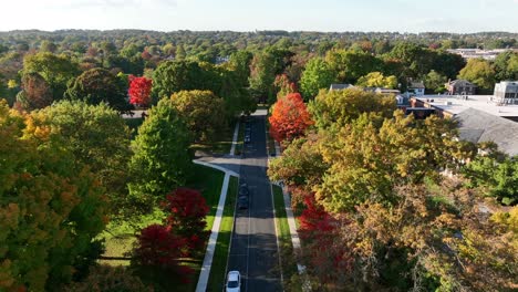 suburbs of american small town