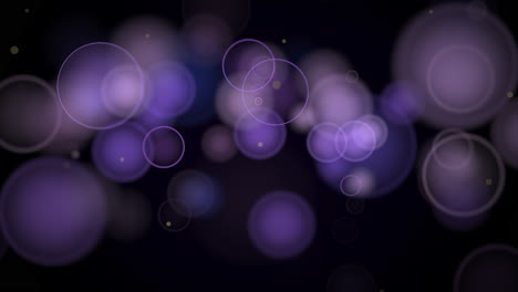 Caída-De-Brillos-Púrpuras-Y-Partículas-Sobre-La-Moda-Y-El-Fondo-Brillante