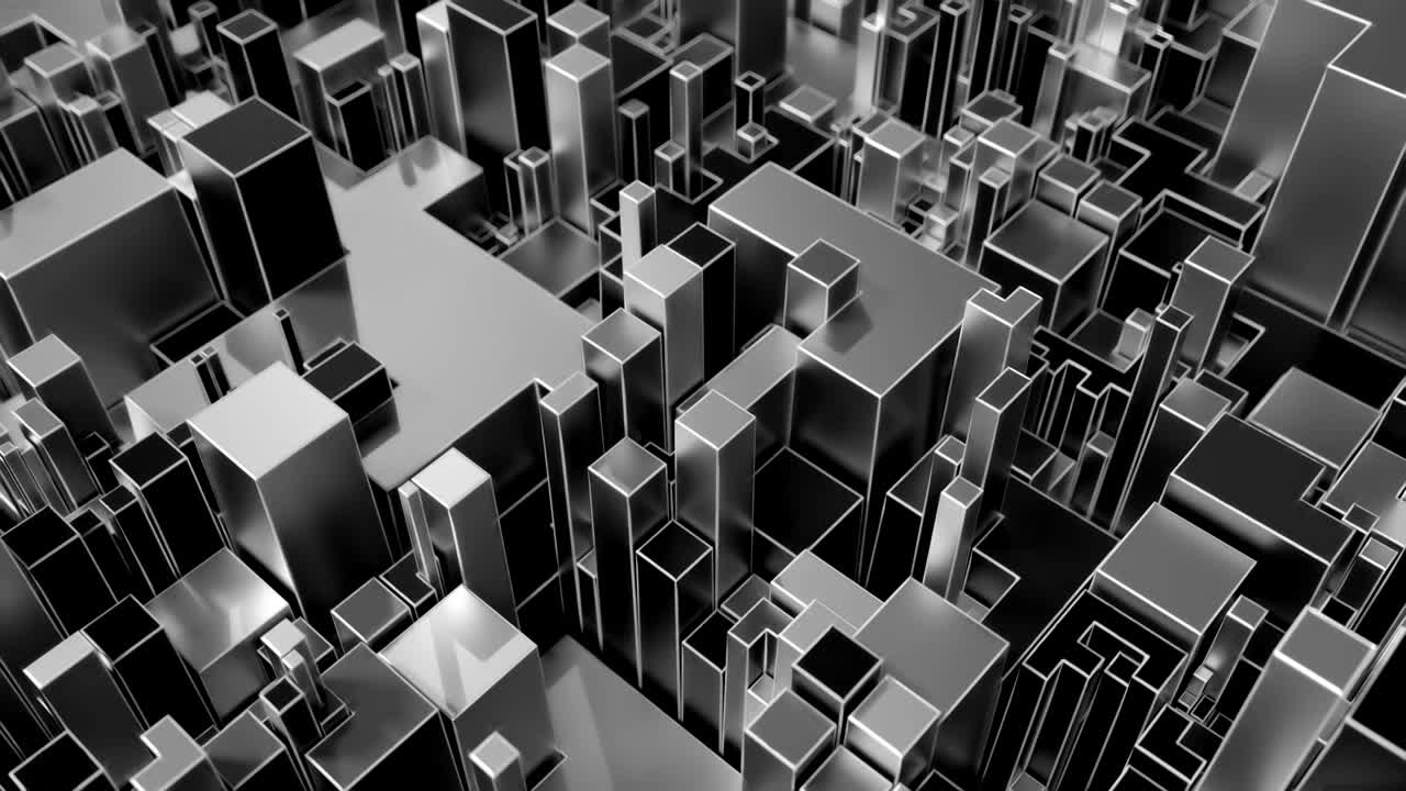 4K Abstract Geometric Background.