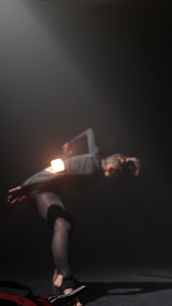 Spettacolo di danza sfocato