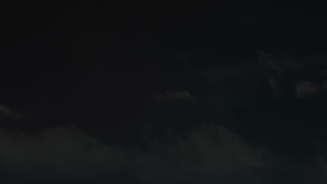 dark night sky with ominous clouds