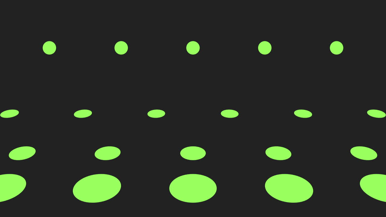 Green and black polka dot pattern playful and vibrant design