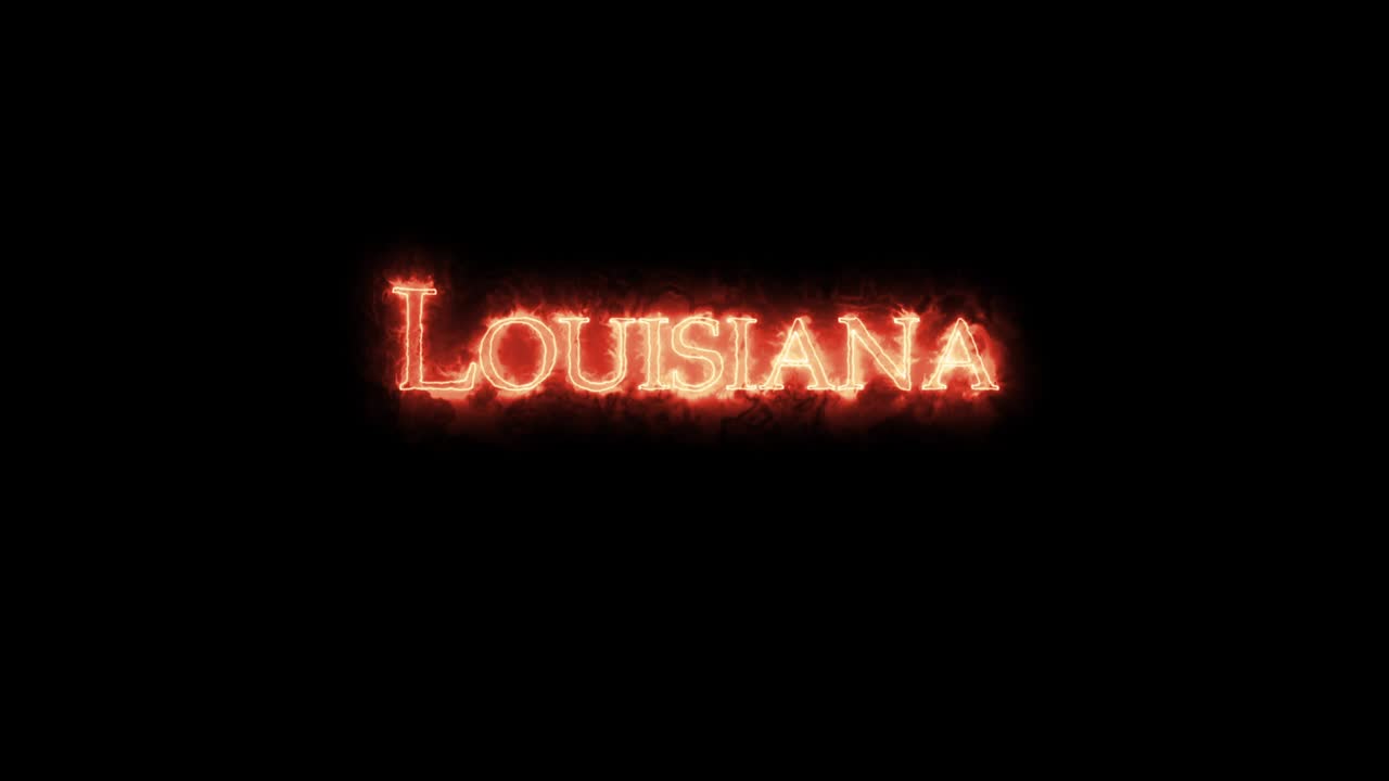 louisiana escrito con fuego.