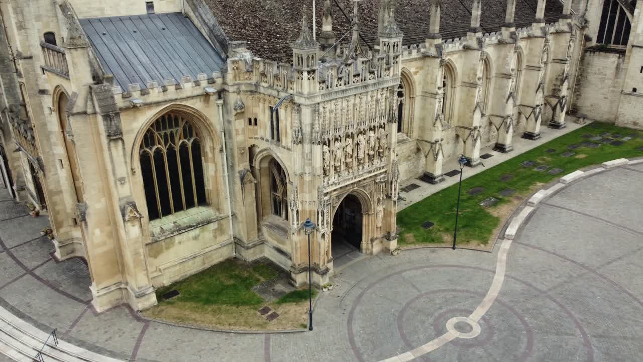 Aerial View of Winchester Cathedral