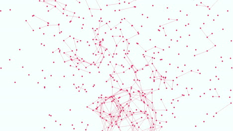 red dots connected in a circular pattern with lines