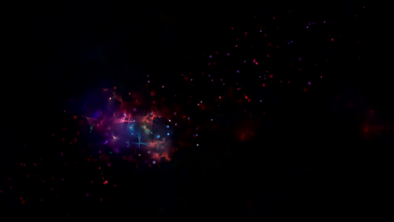 4k Abstract Background, Corlorful Particles, Looping Backgrounds