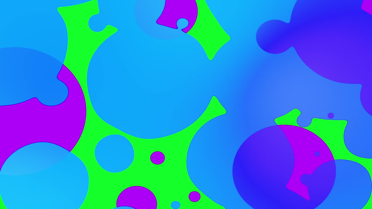 animación de burbujas que suben a la superficie. gráficos en movimiento.