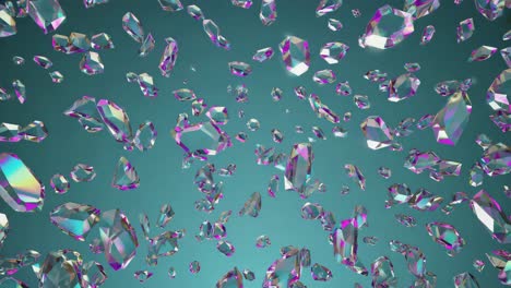 crystals and gems
