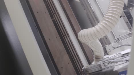 automated woodworking machine in action